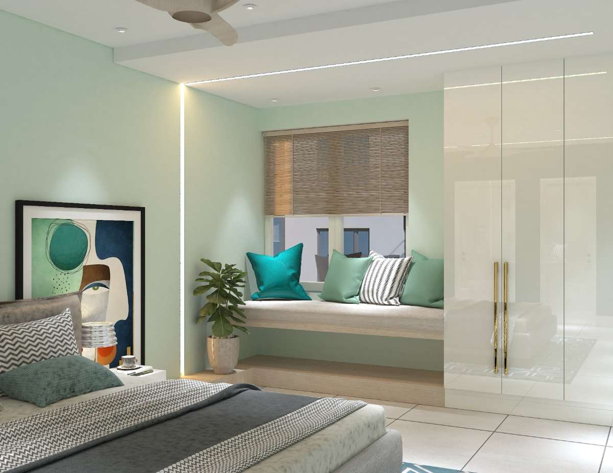 Bedroom, Furniture, Storage Designs by Architect Magnificent Roy, Delhi | Kolo