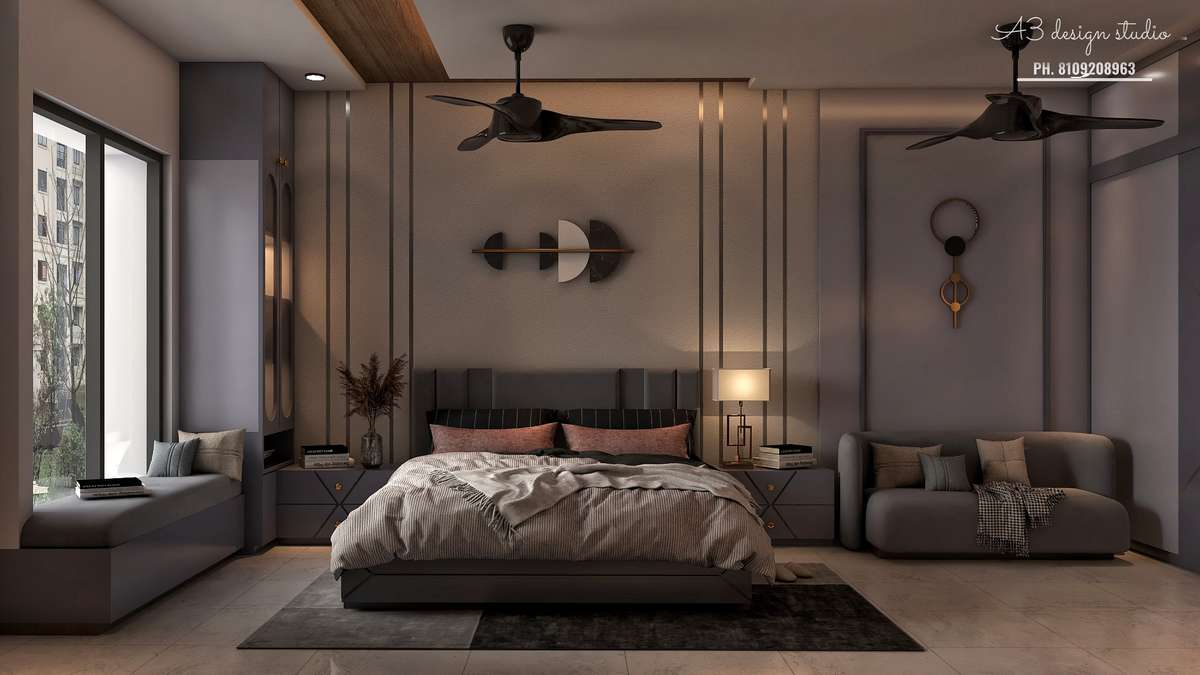 Furniture, Lighting, Storage, Bedroom Designs by Architect A3 DESIGN STUDIO, Indore | Kolo