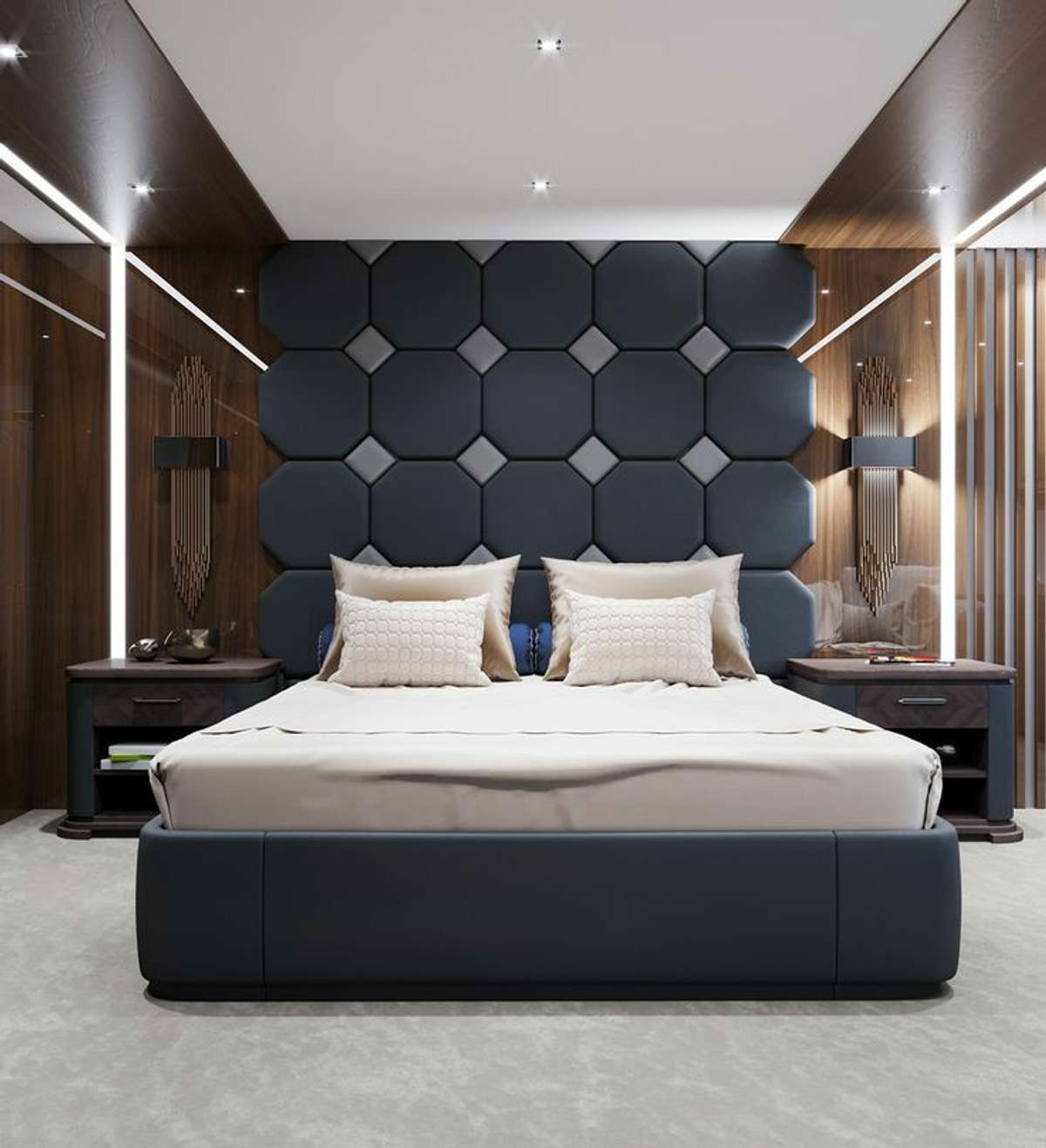 Furniture, Lighting, Storage, Bedroom Designs by 3D & CAD king interior