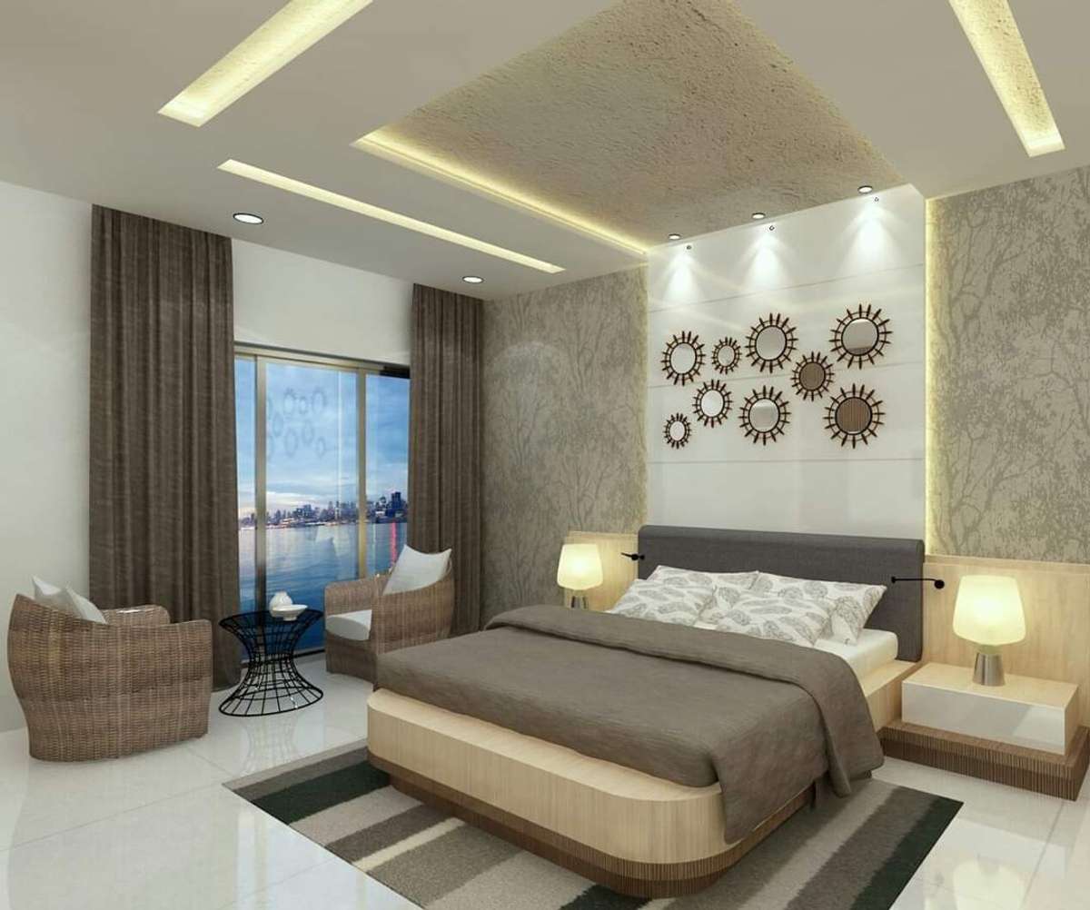 Bedroom, Ceiling, Furniture, Lighting, Storage Designs by Carpenter up bala carpenter, Kannur | Kolo