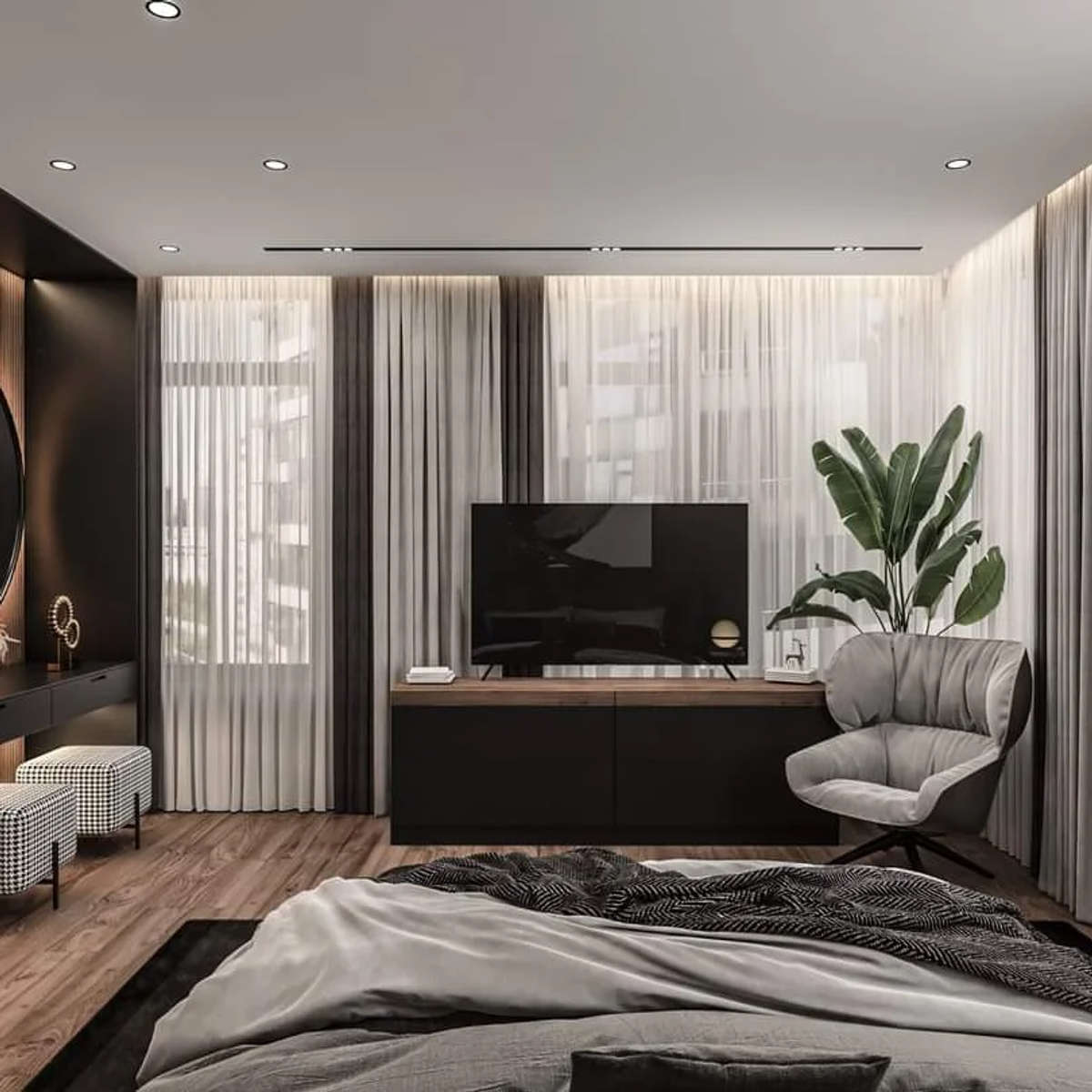 Furniture, Bedroom, Storage Designs by Architect nasdaa interior pvt Ltd, Delhi | Kolo