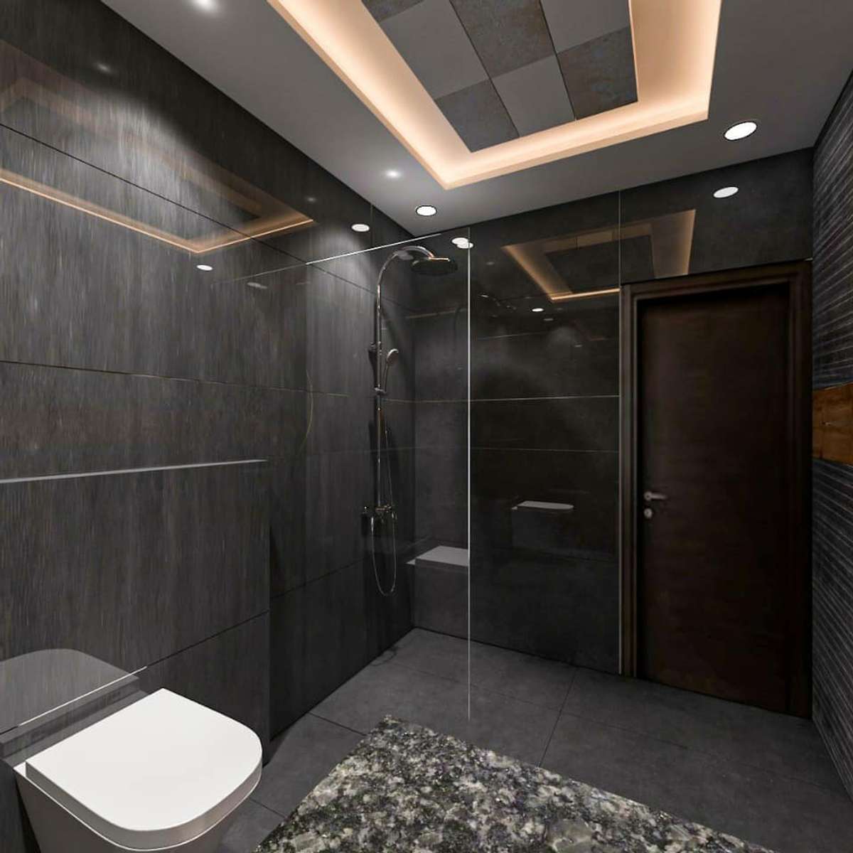 Ceiling, Lighting, Bathroom Designs by Architect Mayank jain, Jaipur | Kolo