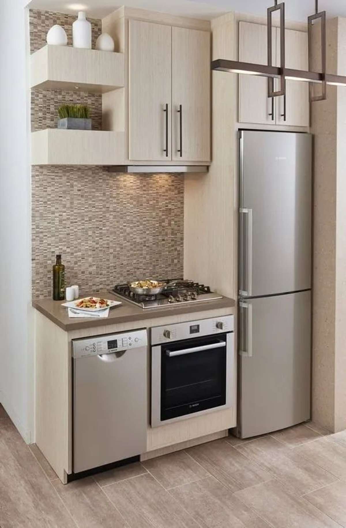 Kitchen, Flooring, Storage Designs by Contractor HA Kottumba, Kasaragod | Kolo