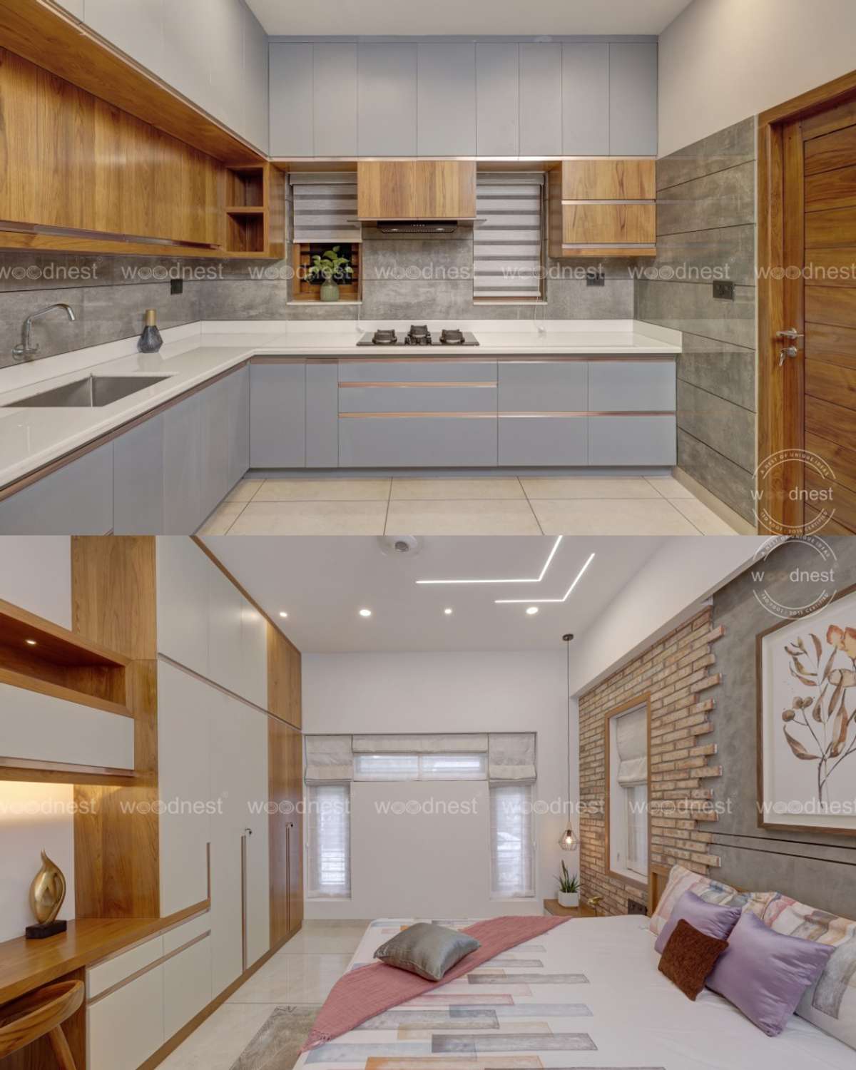 Exterior, Furniture, Lighting, Living, Table Designs by Interior Designer Woodnest Developers, Thrissur | Kolo