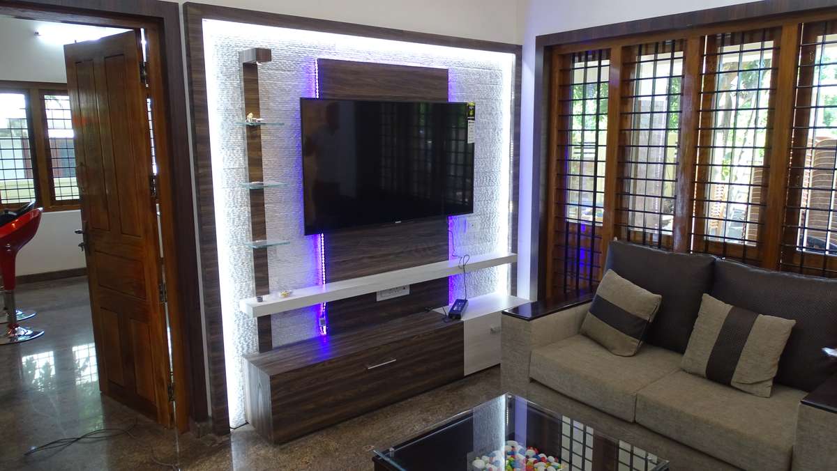 Lighting, Living, Furniture, Storage, Table Designs by Interior Designer Kamal Gopi, Thrissur | Kolo