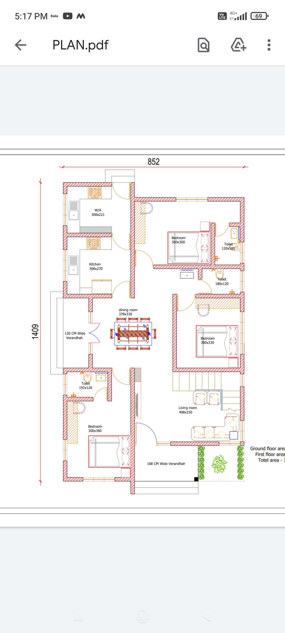 Designs by 3D & CAD ARK architectsbuilders, Kottayam | Kolo