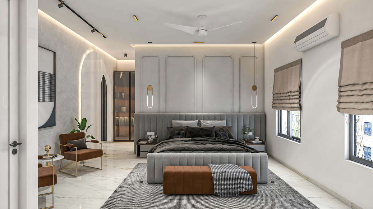 Furniture, Bedroom, Storage, Wall, Home Decor Designs by Interior Designer Neha Poriwar, Udaipur | Kolo