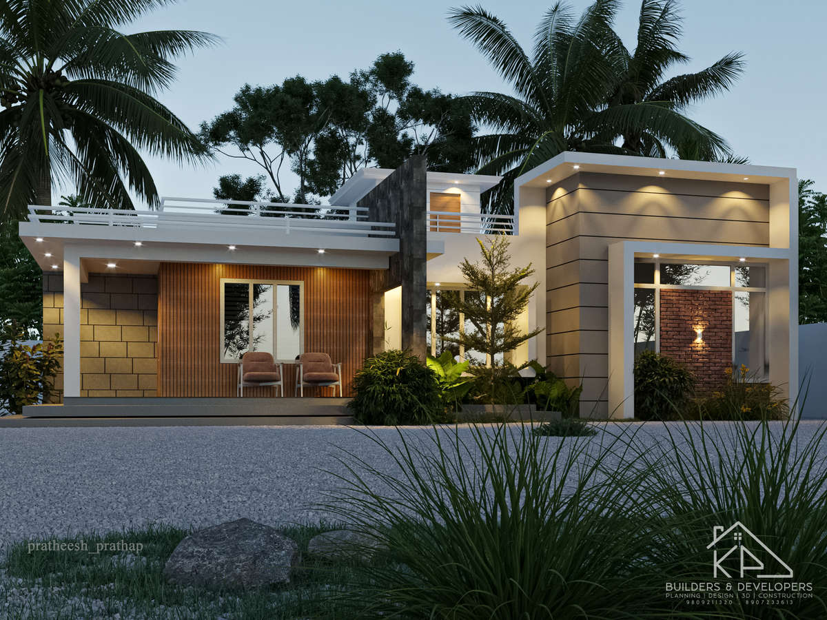 Designs by Civil Engineer KP Builders and developers, Malappuram | Kolo