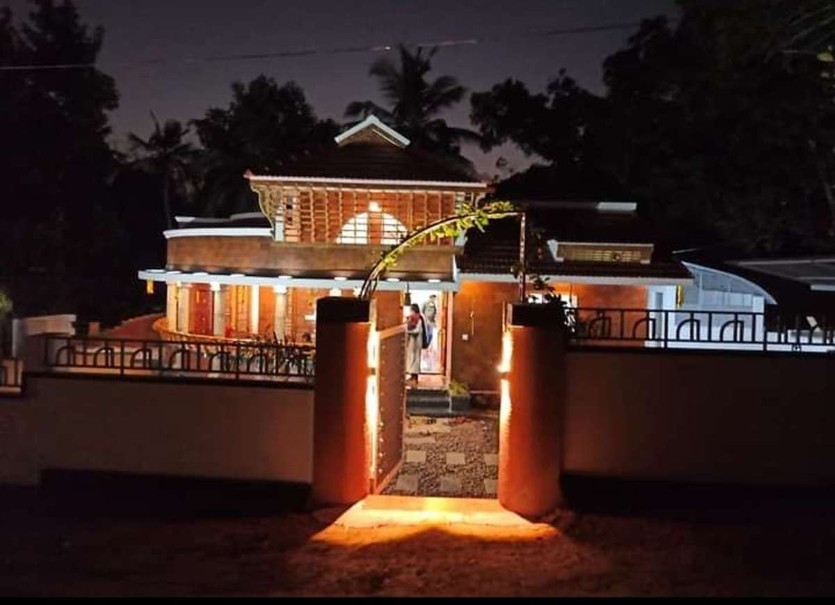 Exterior, Lighting Designs by Electric Works Deepesh Ravindran, Kollam | Kolo