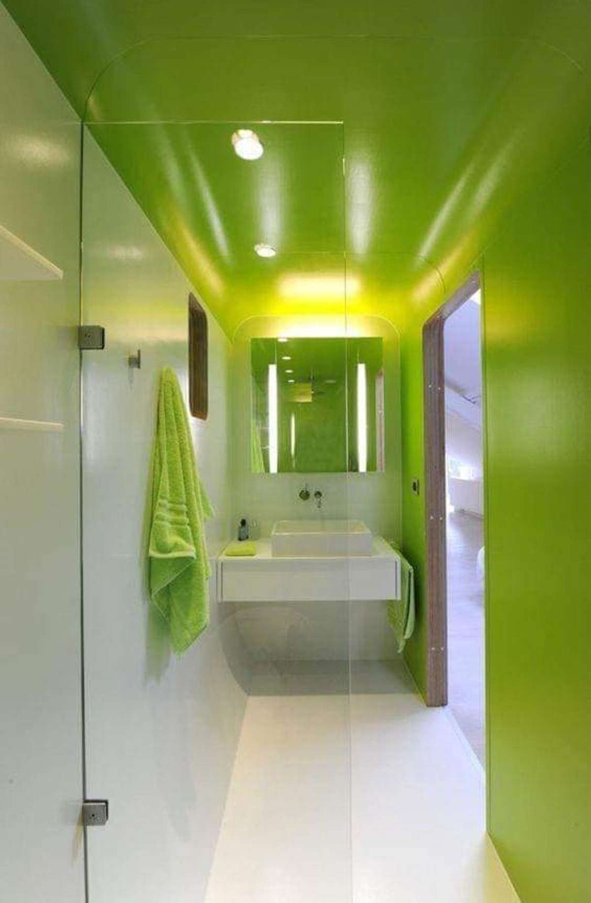 Bathroom, Lighting Designs by Contractor HA Kottumba, Kasaragod | Kolo