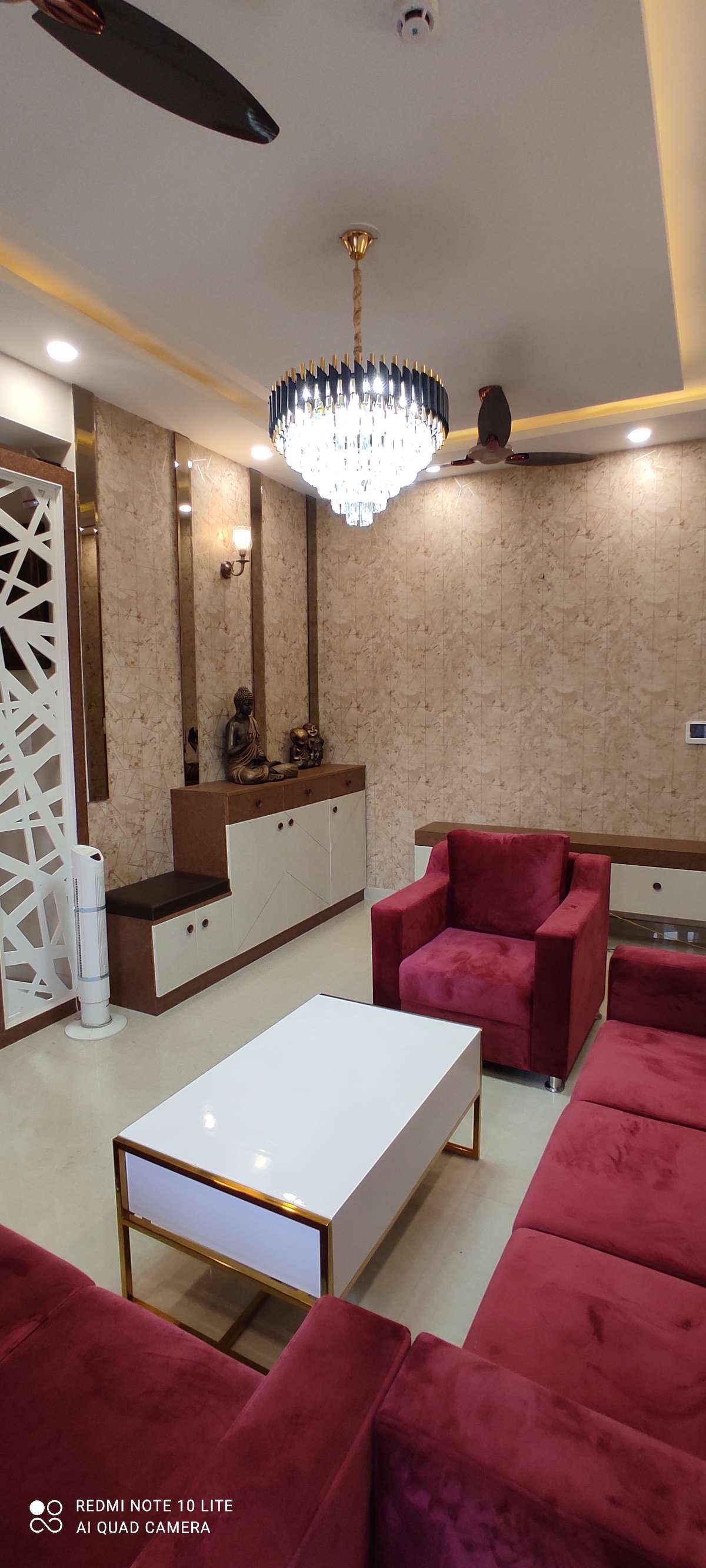 Prayer Room, Lighting Designs by 3D & CAD FS CREATIVE DESIGN, Gautam