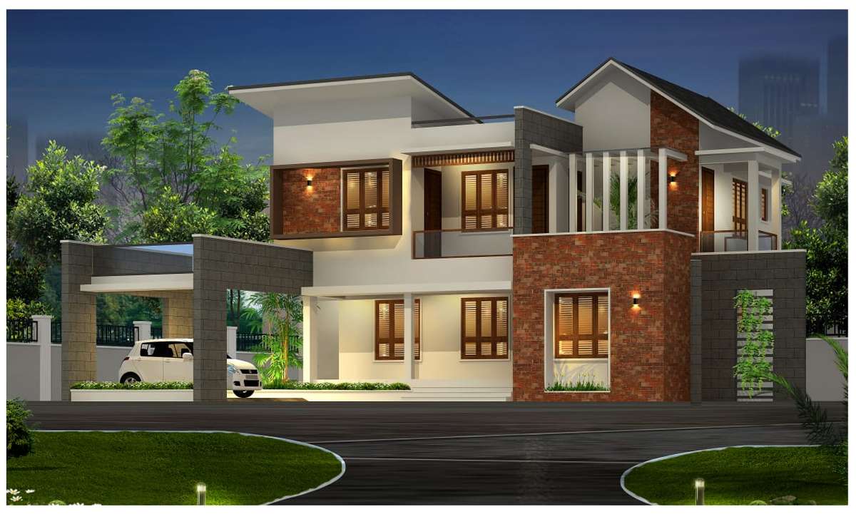 Designs by Civil Engineer jincy Adarsh k, Kannur | Kolo