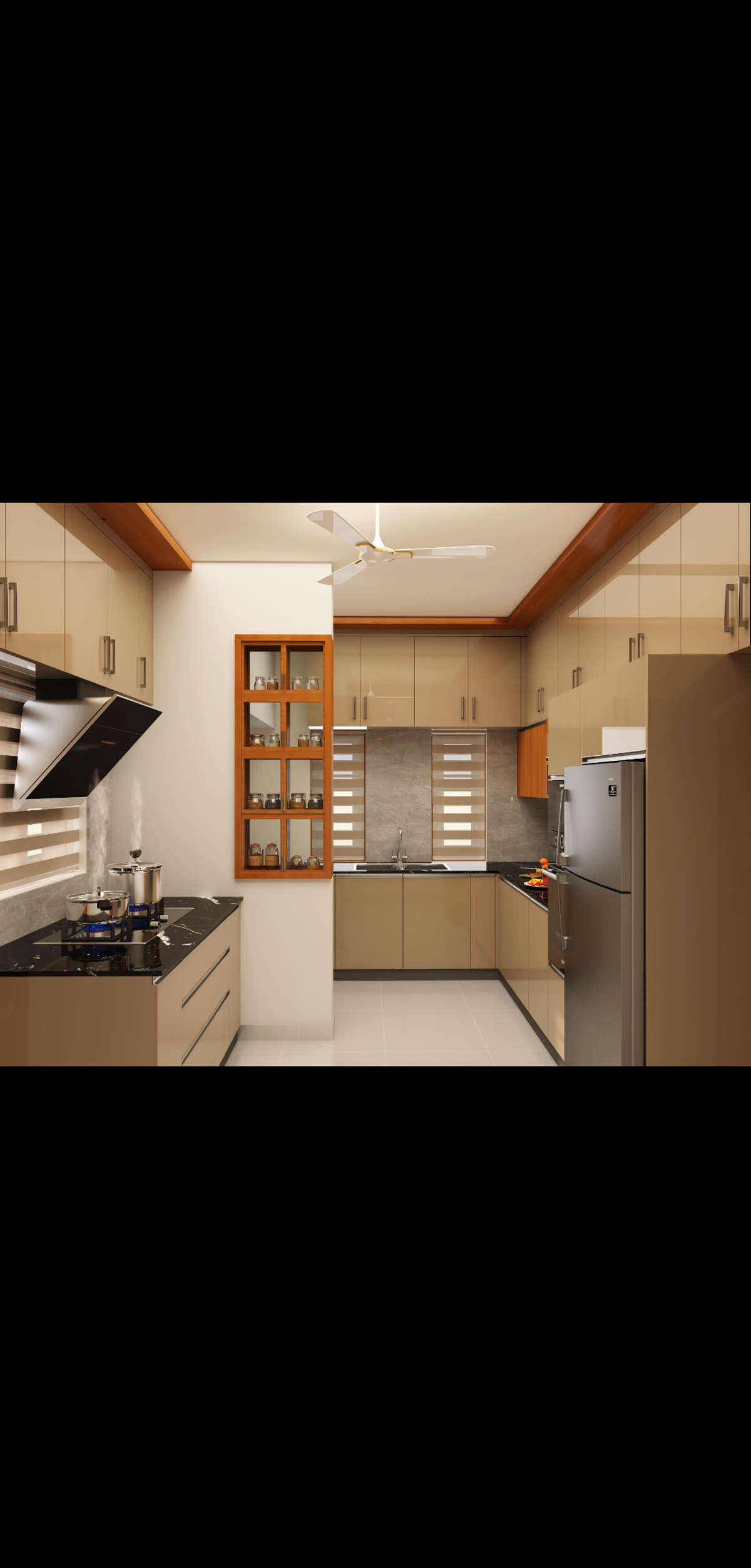 Kitchen, Storage Designs by Civil Engineer Anandhu Soman, Kottayam | Kolo
