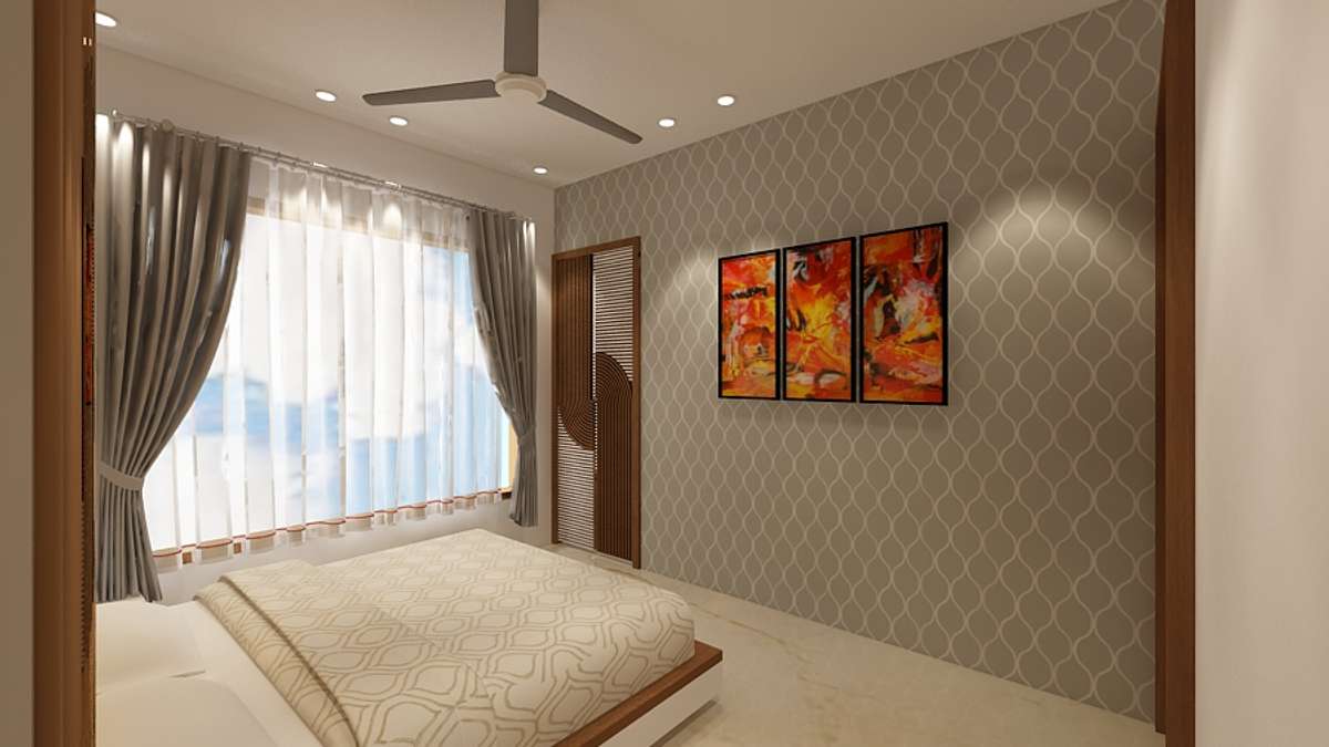 Furniture, Lighting, Storage, Bedroom Designs by Interior Designer Aziz Matka, Indore | Kolo