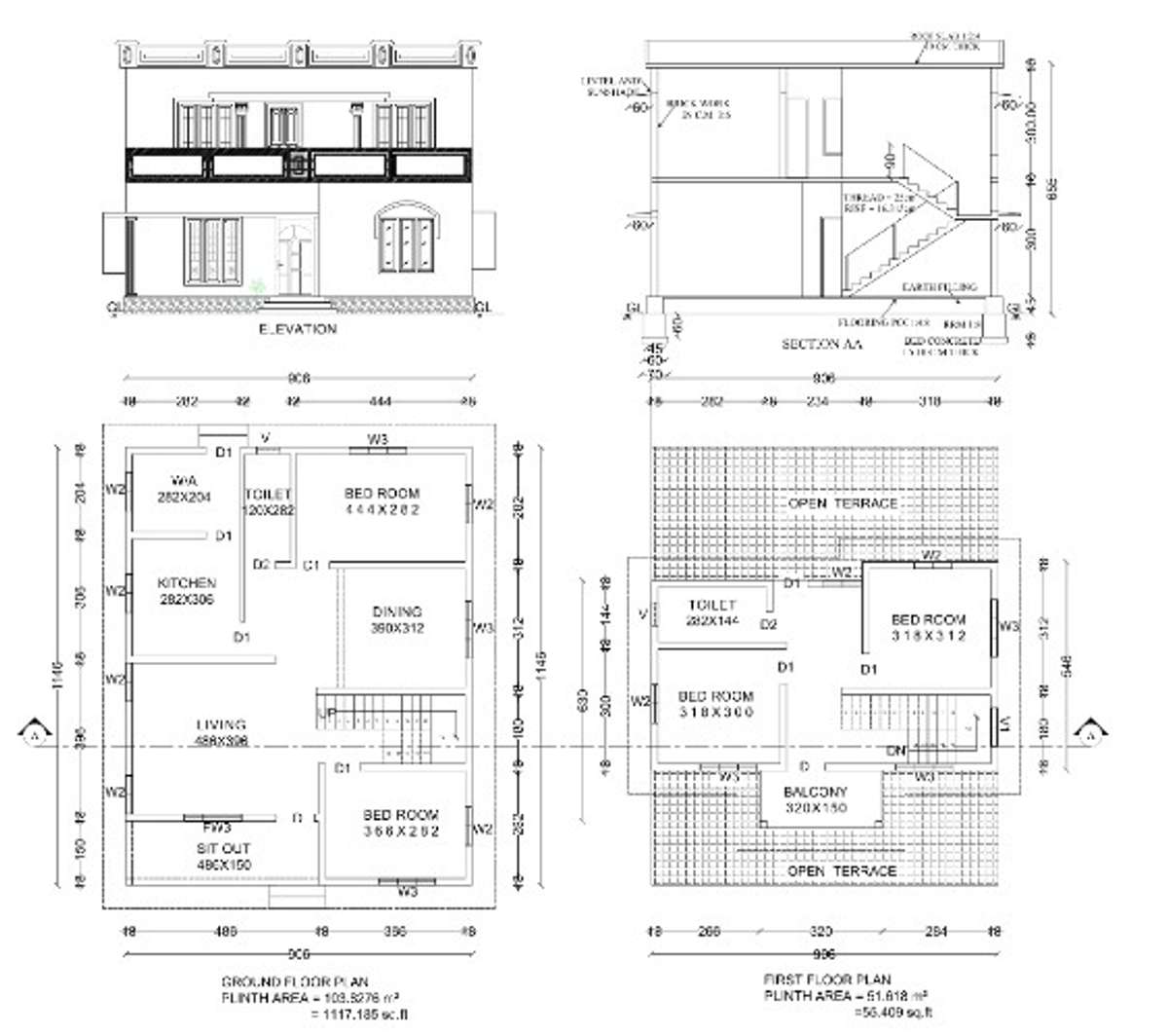Designs by 3D & CAD Sheena M K, Malappuram | Kolo