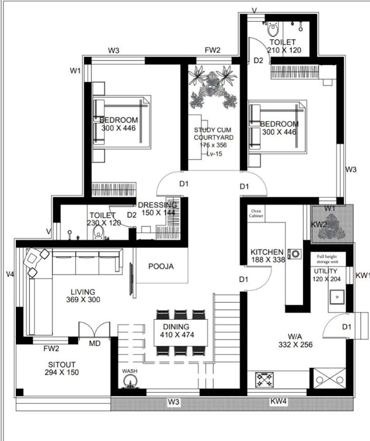 Designs by Contractor MN Construction, Palakkad | Kolo