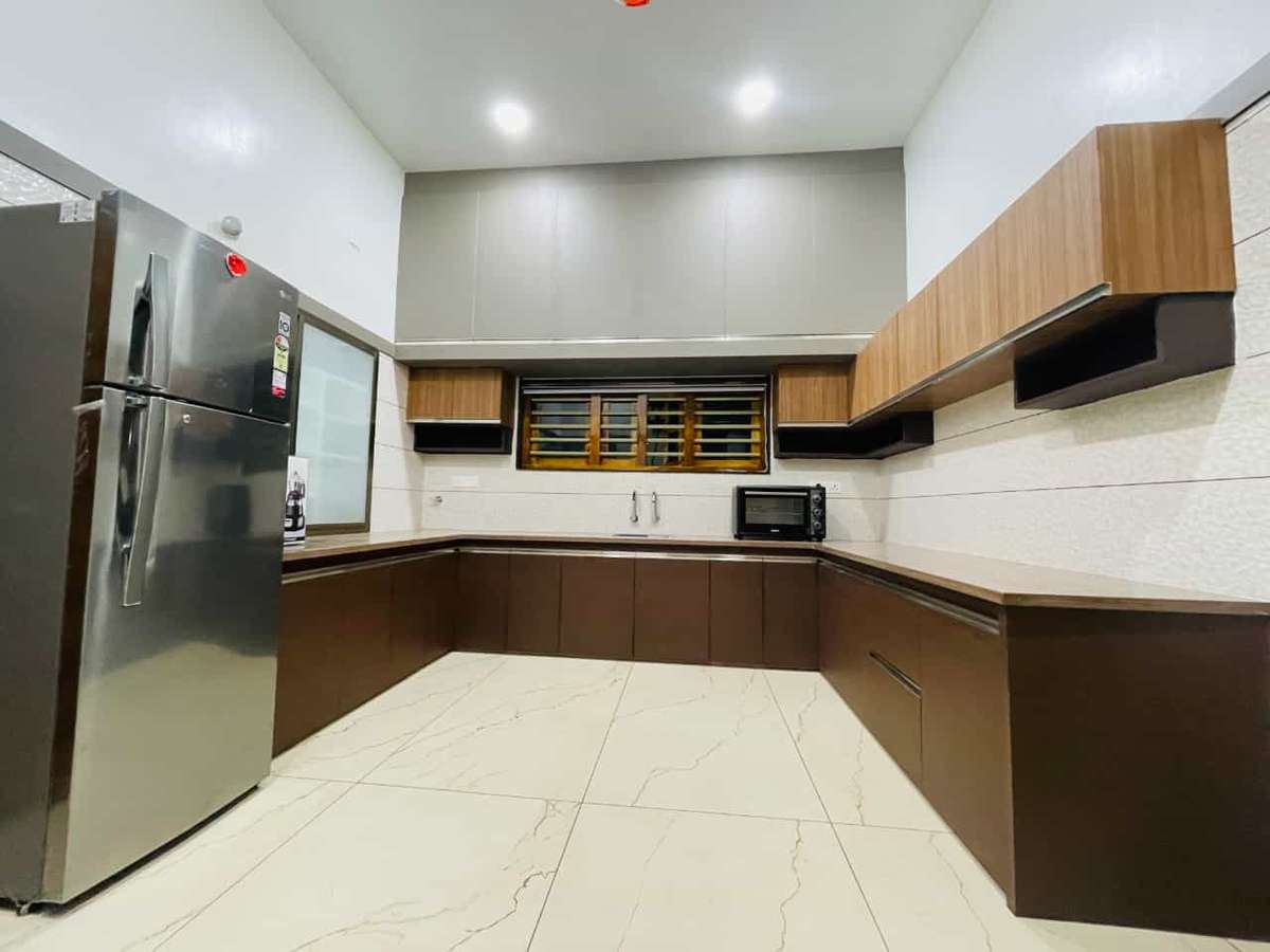 Kitchen, Lighting, Storage Designs by Interior Designer Creative Concepts PTB, Palakkad | Kolo