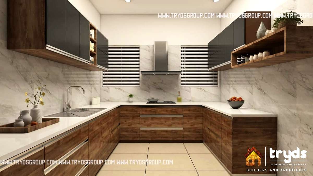 Kitchen, Storage Designs by Interior Designer mereena saimon, Kottayam | Kolo