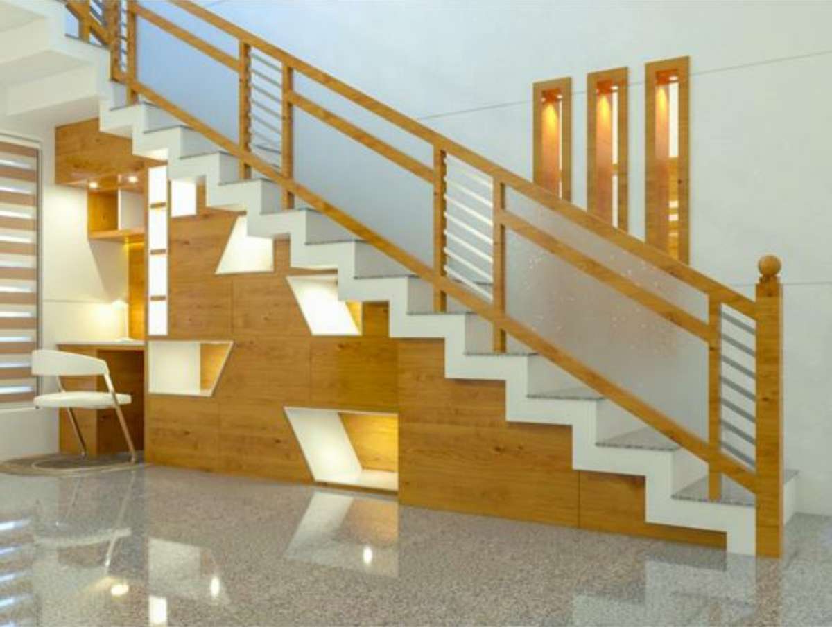 Staircase, Storage Designs by Home Automation MARSHAL AK, Thrissur | Kolo