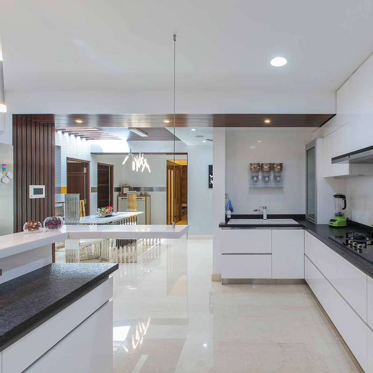 Kitchen, Lighting, Storage, Flooring Designs by Architect Er Manoj Bhati, Jaipur | Kolo