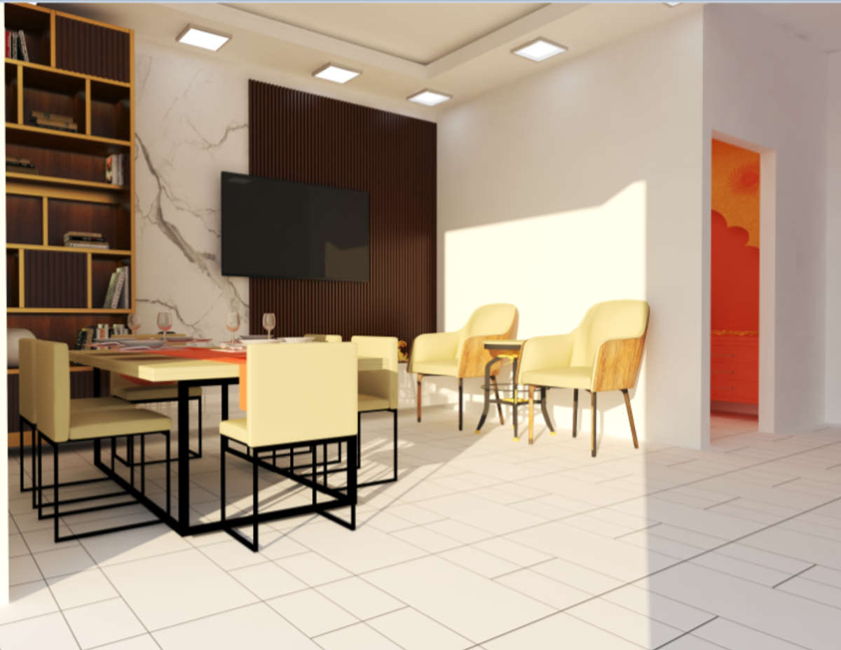 Dining, Furniture, Table, Storage, Lighting Designs by 3D & CAD Jyoti Kohli, Delhi | Kolo