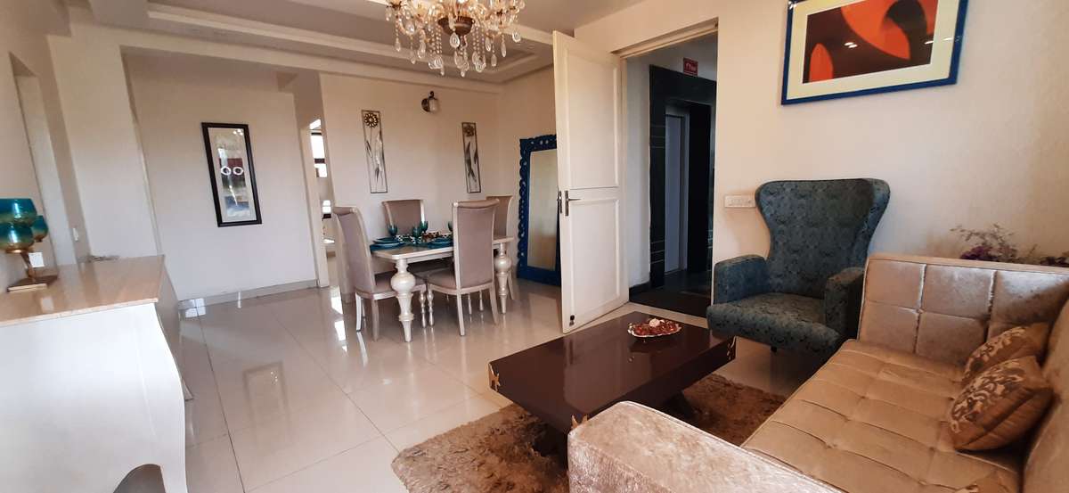Living, Furniture Designs by Contractor Asha Interiors And Constructions, Gurugram | Kolo