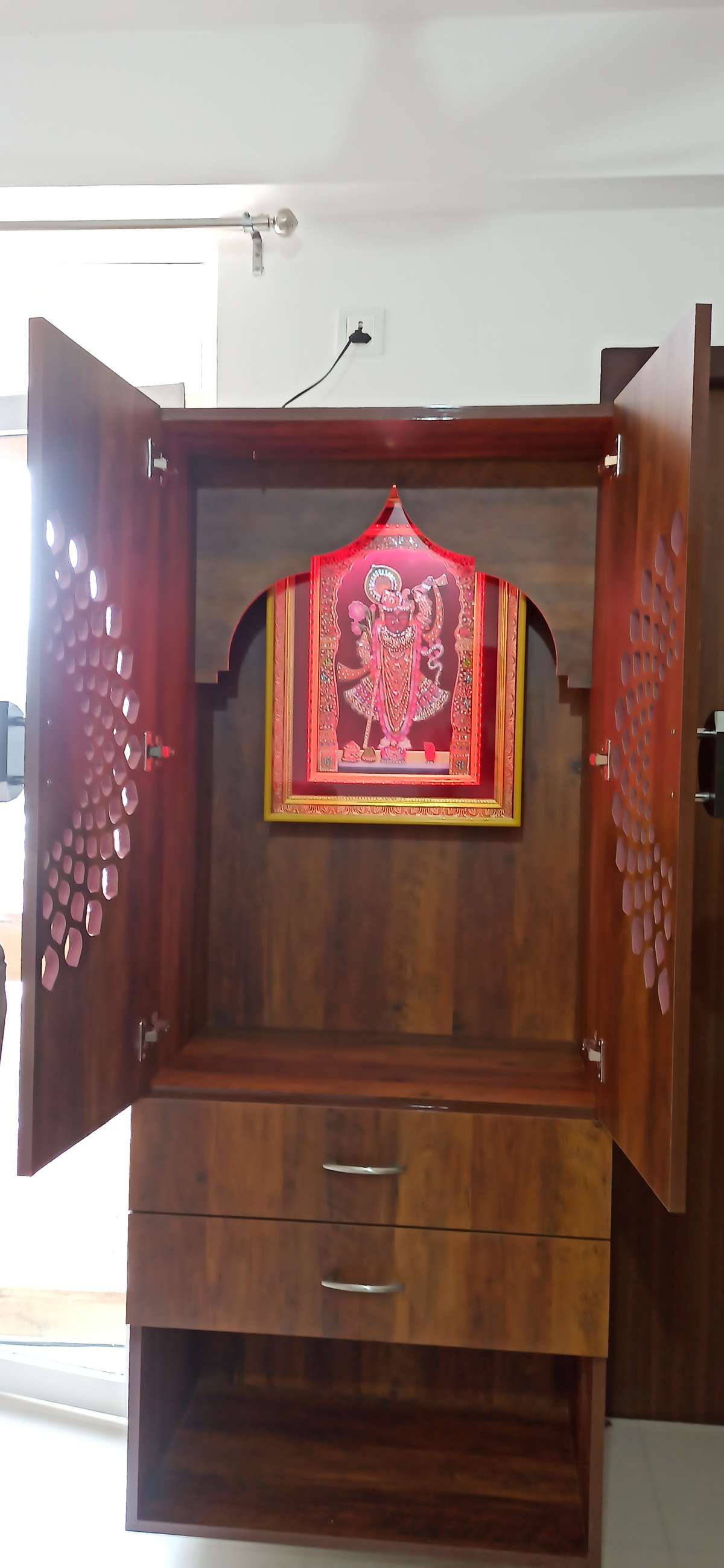 Prayer Room, Storage Designs by Contractor Dinesh chand Jangid, Jaipur | Kolo