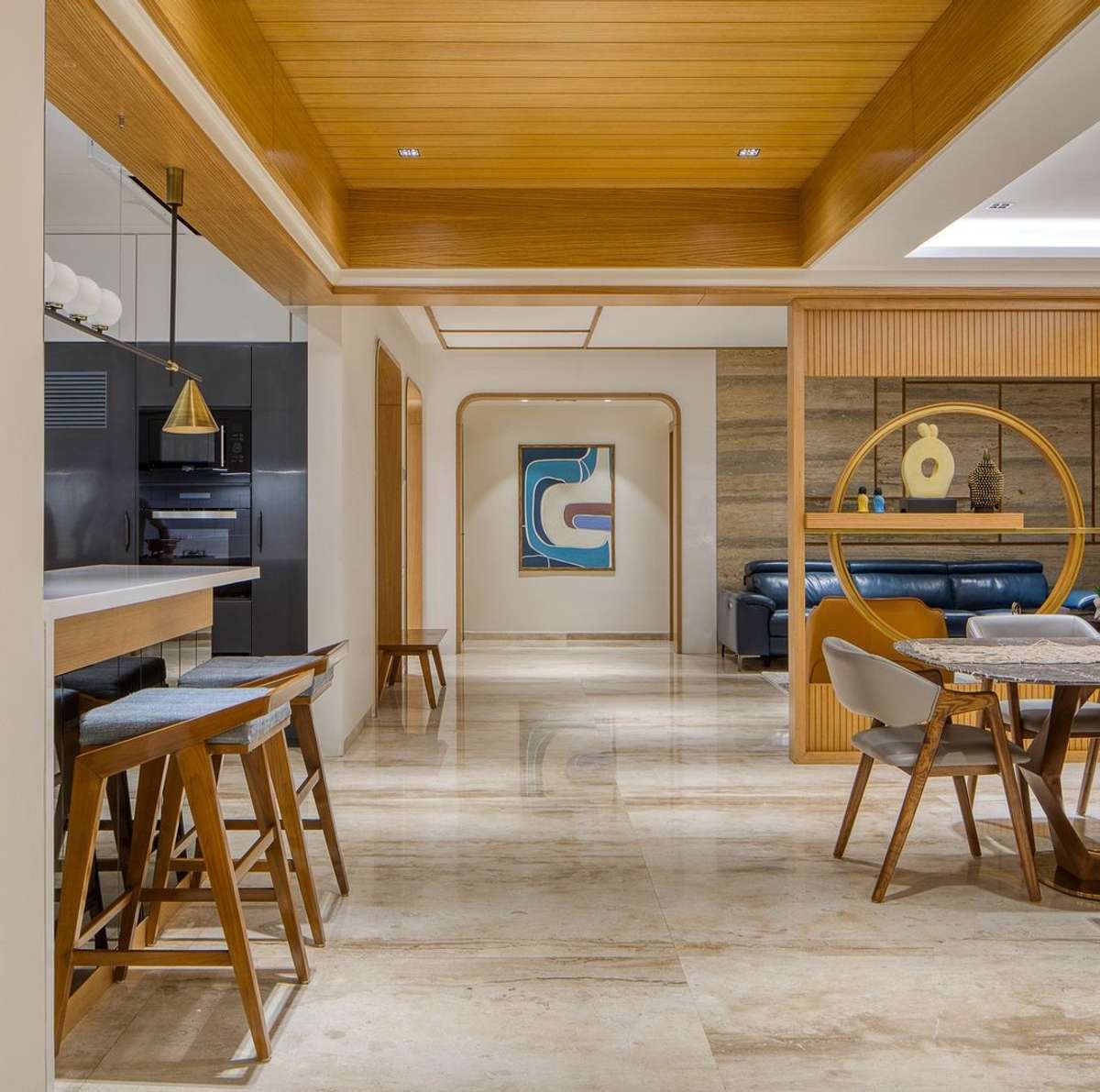 Ceiling, Furniture, Kitchen, Lighting, Storage Designs by Interior Designer shajahan shan, Malappuram | Kolo