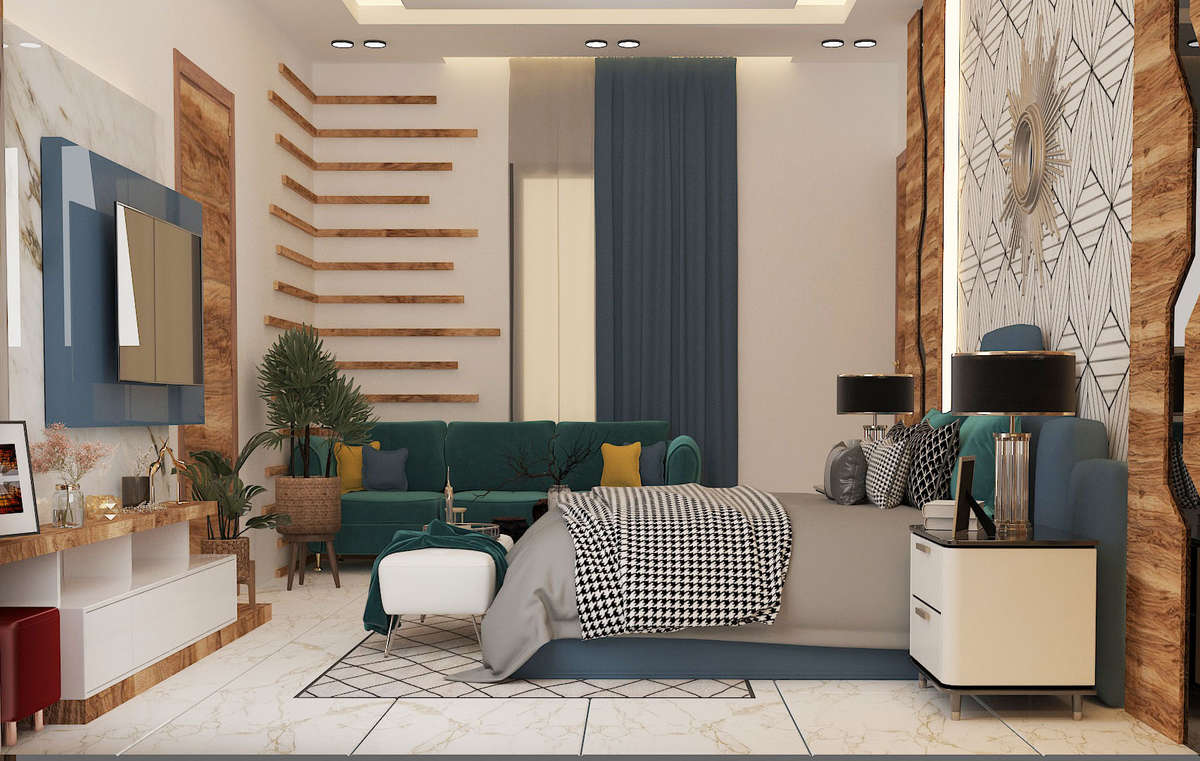 Furniture, Bedroom Designs by Interior Designer Råvi Patidar, Jaipur | Kolo