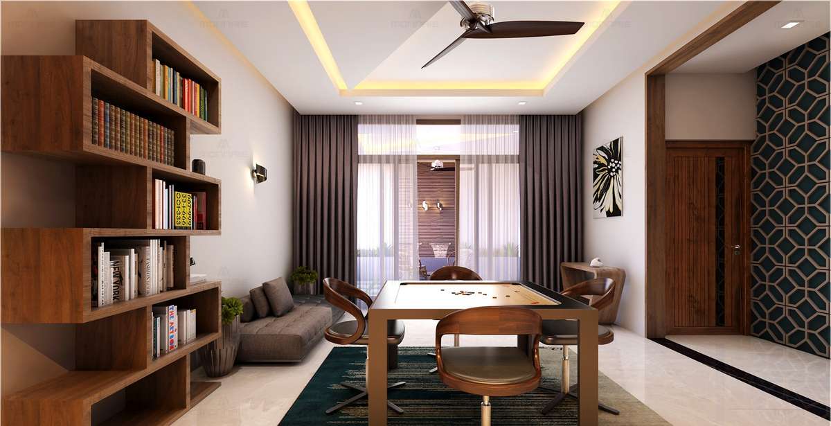 Furniture, Table, Storage, Lighting, Living Designs by Architect Monnaie Architects And Interiors, Palakkad | Kolo