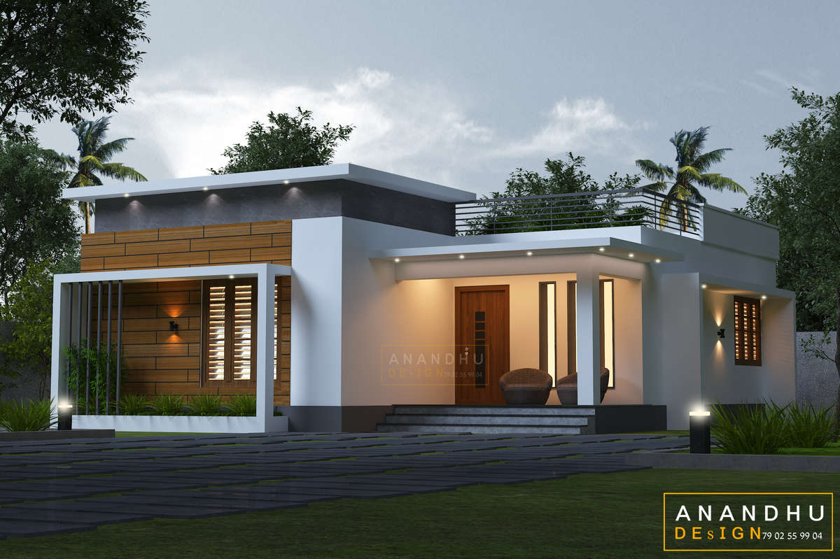 Exterior, Lighting Designs by 3D & CAD Anandhu Designs, Thrissur ...