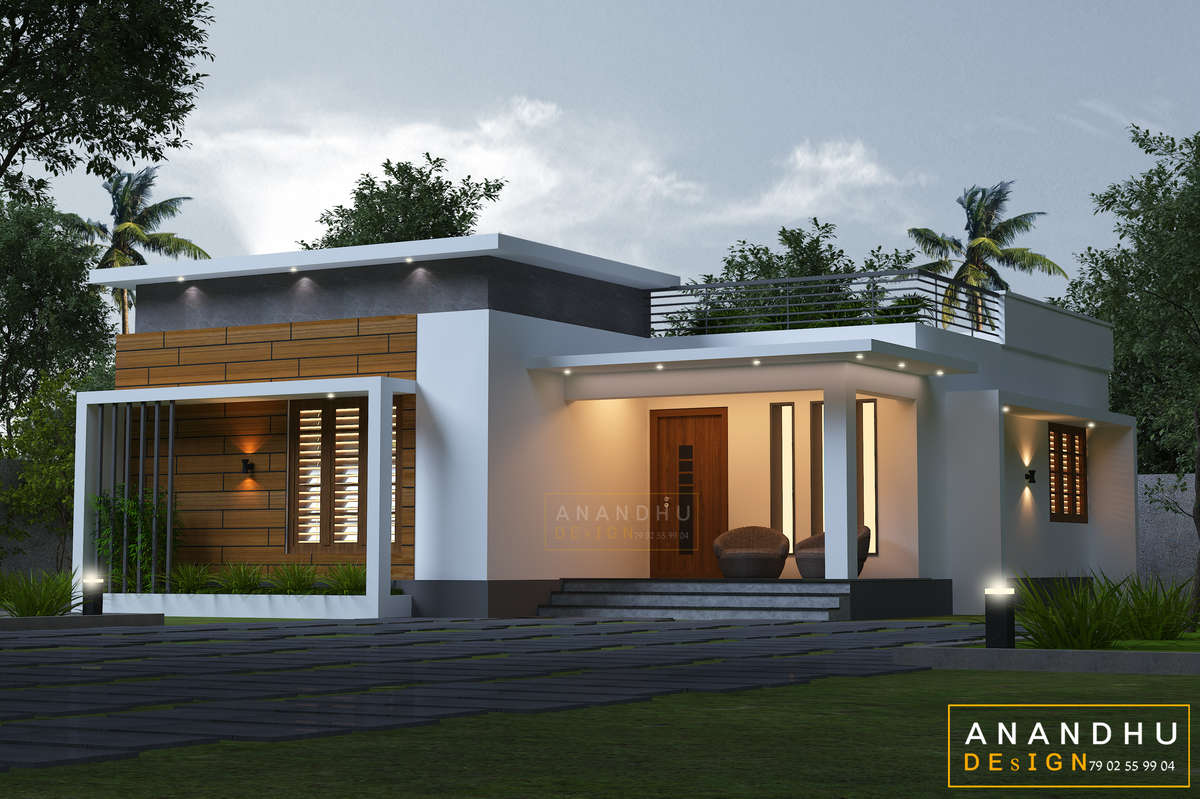 Exterior, Lighting Designs by 3D & CAD Anandhu Designs, Thrissur ...