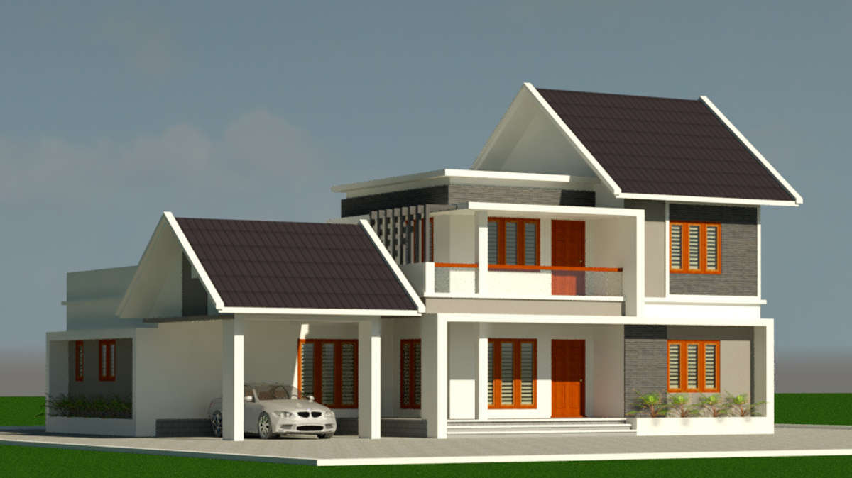 Designs by Civil Engineer Er Gladwin George, Idukki | Kolo