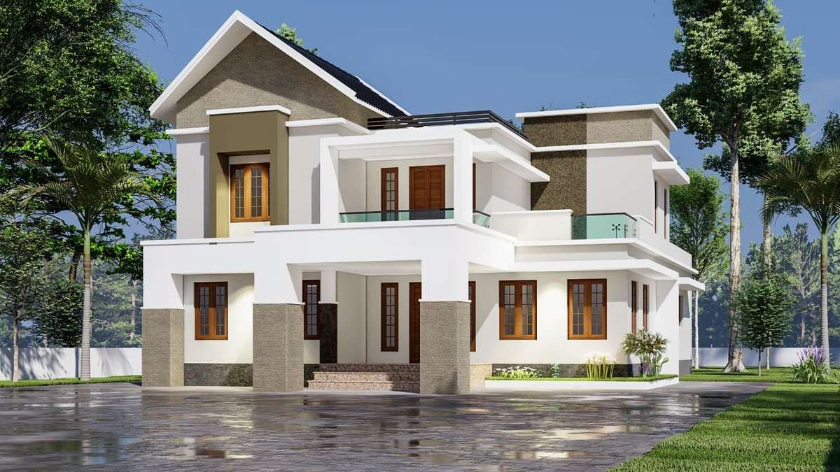Designs by Civil Engineer Suhail M, Kannur | Kolo