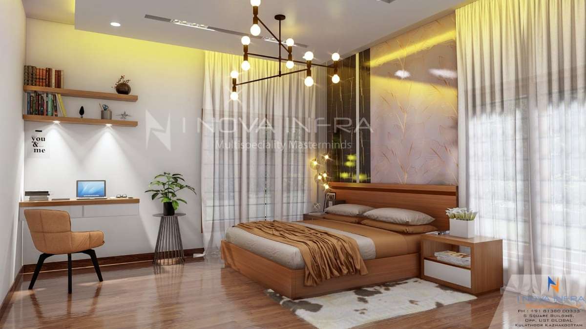 Furniture, Dining, Lighting, Table, Storage, Bathroom Designs by Architect Infra I Nova Pvt Ltd, Thiruvananthapuram | Kolo