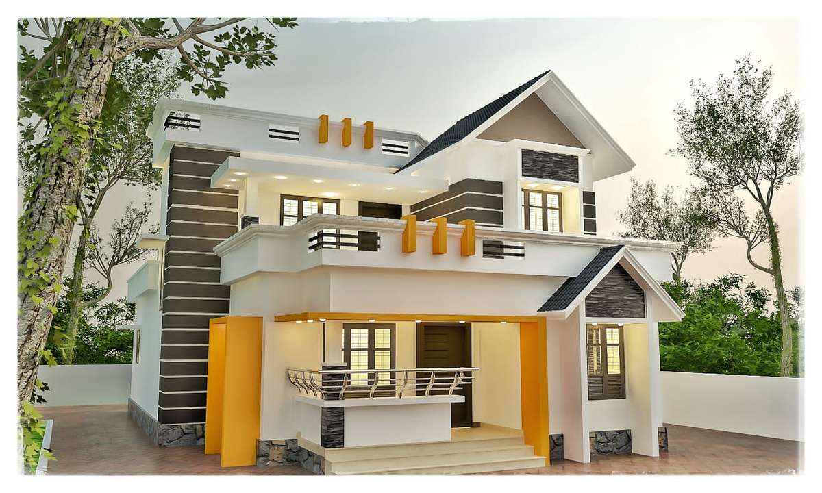 Designs by Civil Engineer Anoop V, Alappuzha | Kolo