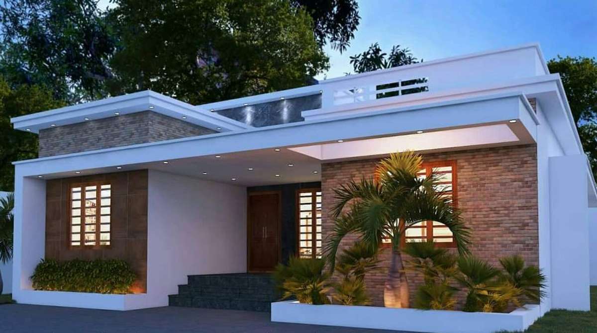 Exterior, Lighting Designs by Civil Engineer Abin Peter, Ernakulam | Kolo