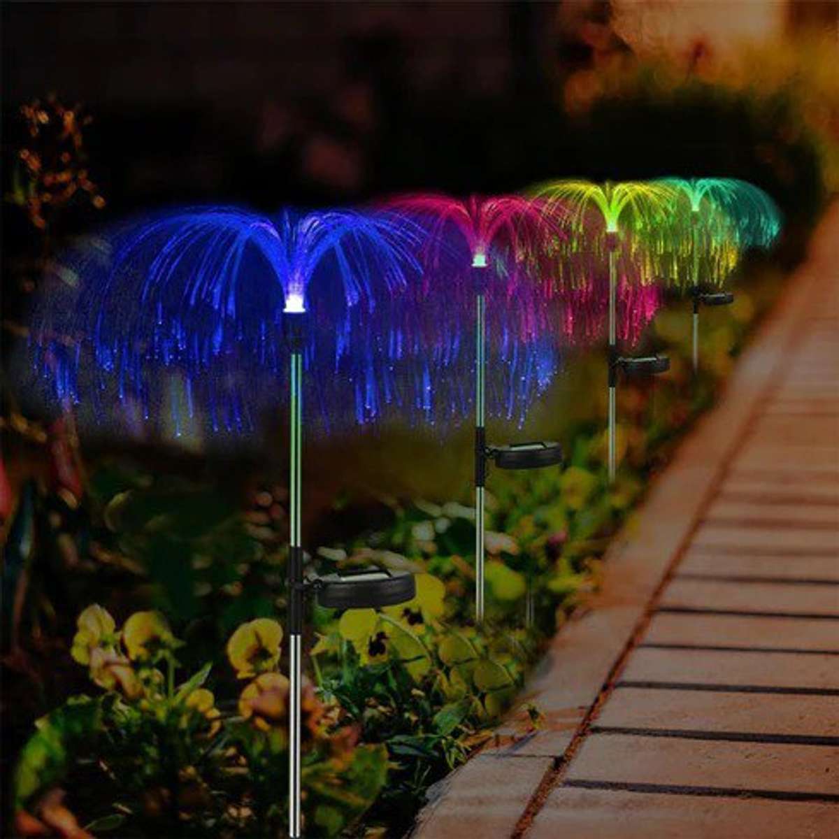 2PCS GARDEN SOLAR OUTDOOR LIGHTS DECORATIVE , 7 COLORS CHANGING RGB LIGHT WATERPROOF FLOWER JELLYFISH FIREWORK DECOR FOR GARDEN PATIO LANDSCAPE PATHWAY YARD HOLIDAY DECOR

Rs. 1530.00