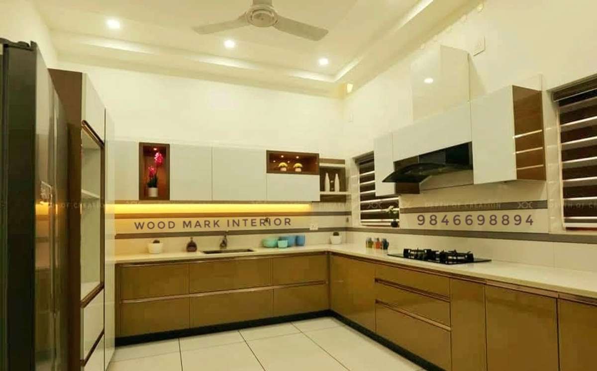 Kitchen, Storage Designs by Interior Designer ASHEER PB, Thrissur | Kolo