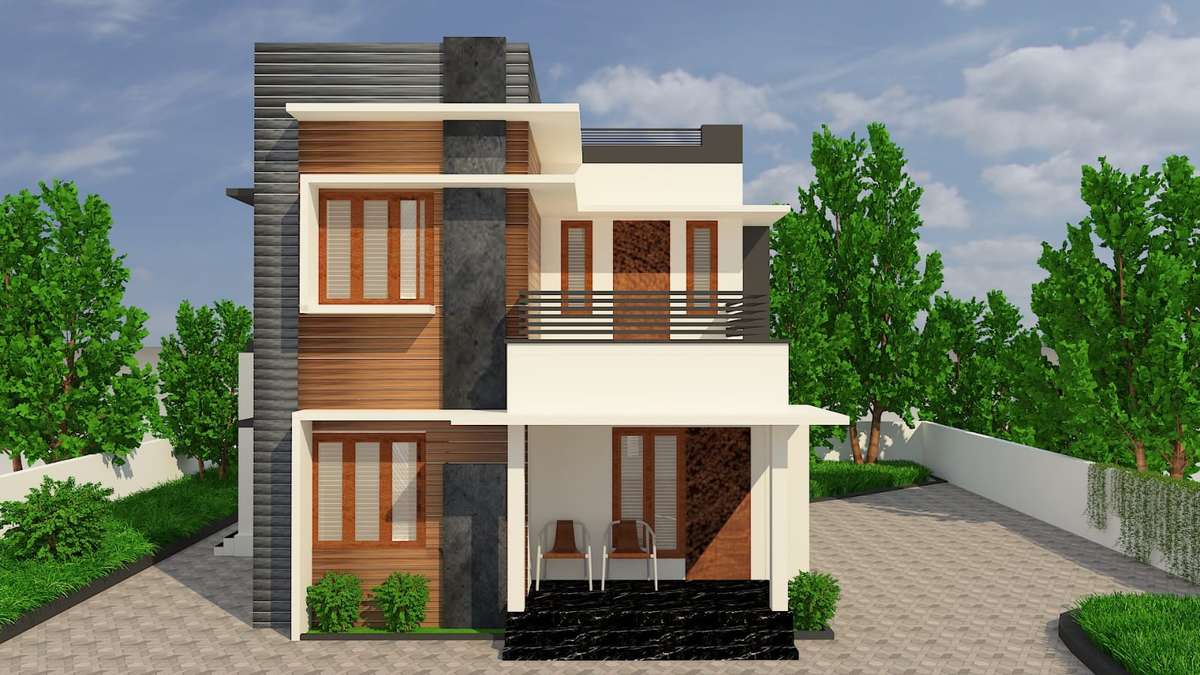 Designs by Civil Engineer Muhammed Fairoos, Kollam | Kolo