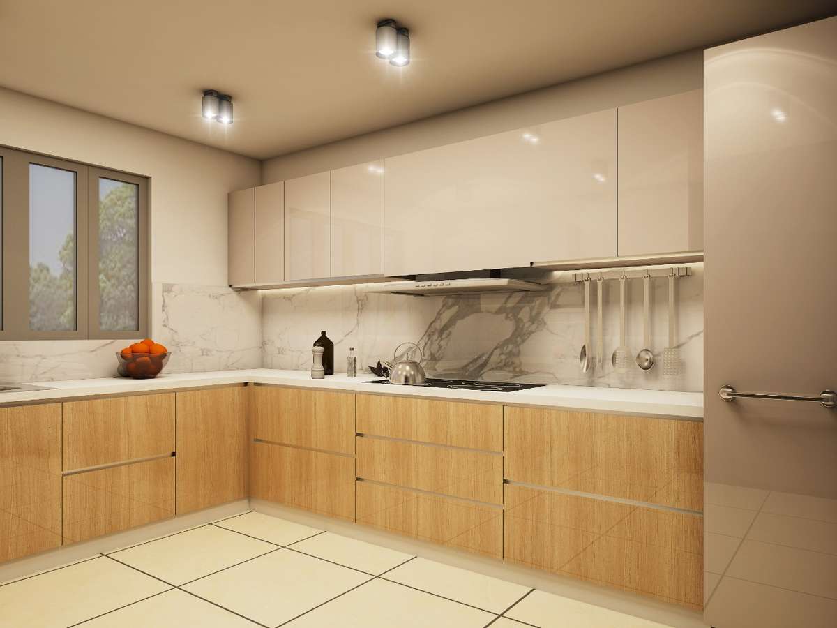 Kitchen, Storage, Wall Designs by Interior Designer khushboo goyal, Gurugram | Kolo