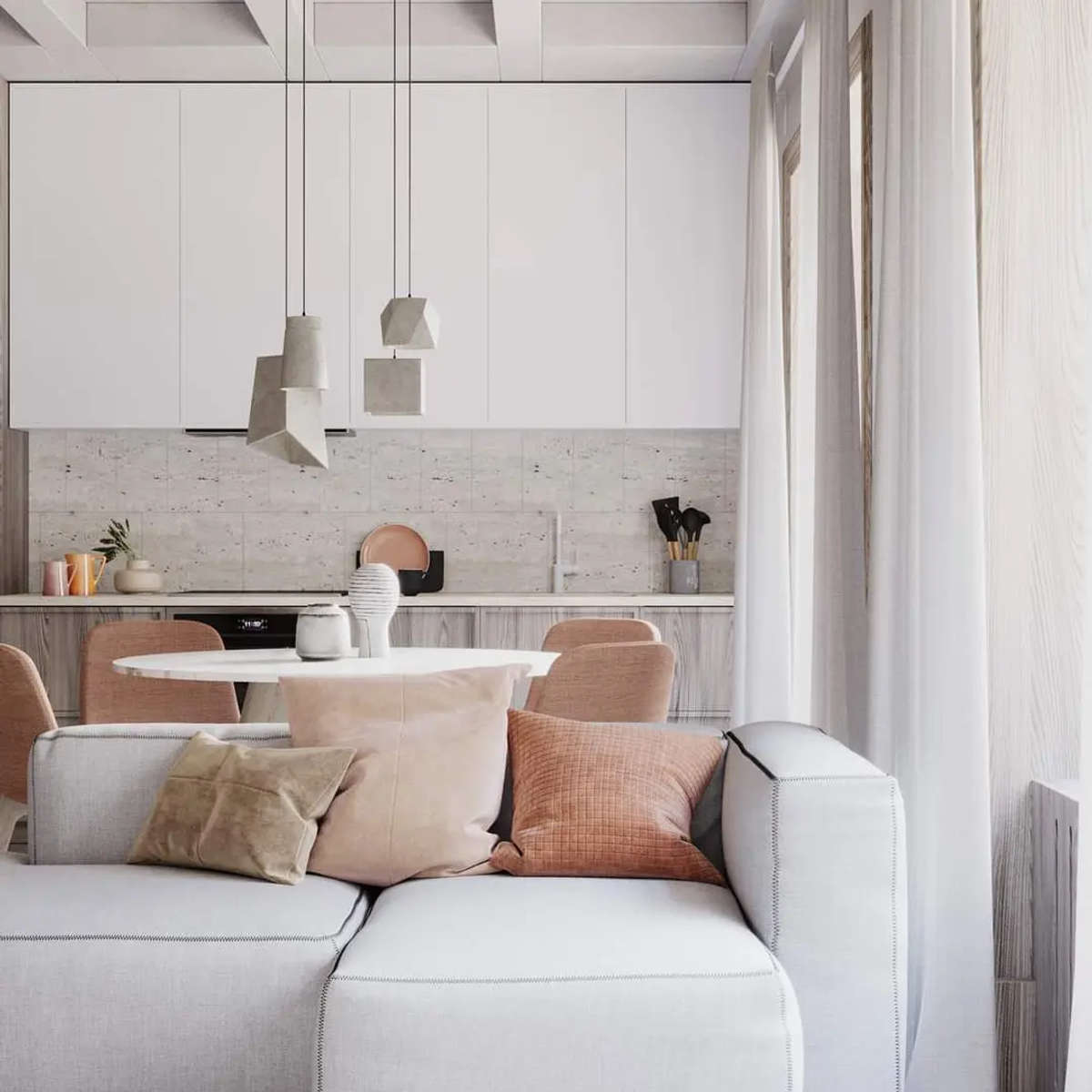Furniture, Living Designs by Architect nasdaa interior pvt Ltd, Delhi | Kolo