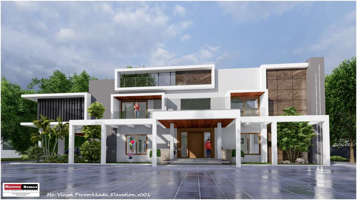 Designs by Architect morrow home designs, Thiruvananthapuram | Kolo