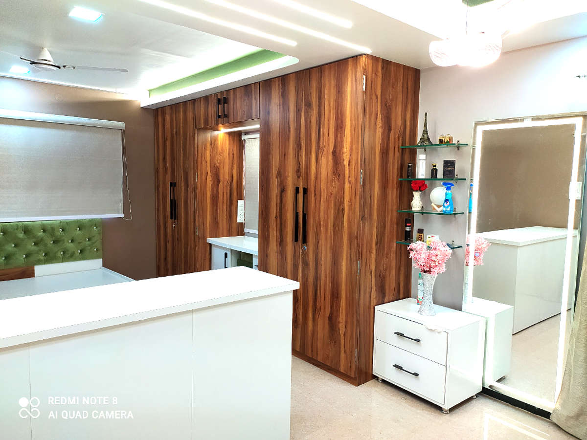 Bedroom, Furniture, Lighting, Storage Designs by Civil Engineer Ahmad Raza Khan, Ujjain | Kolo
