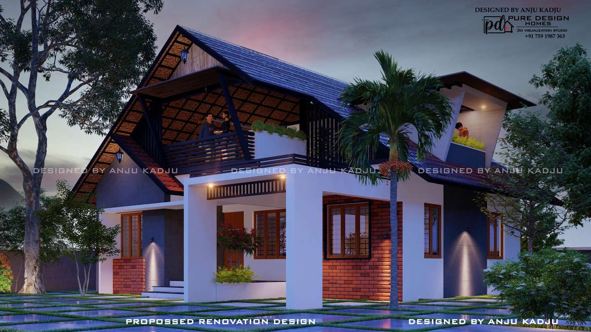 Designs by 3D & CAD Anju Kadju, Thiruvananthapuram | Kolo