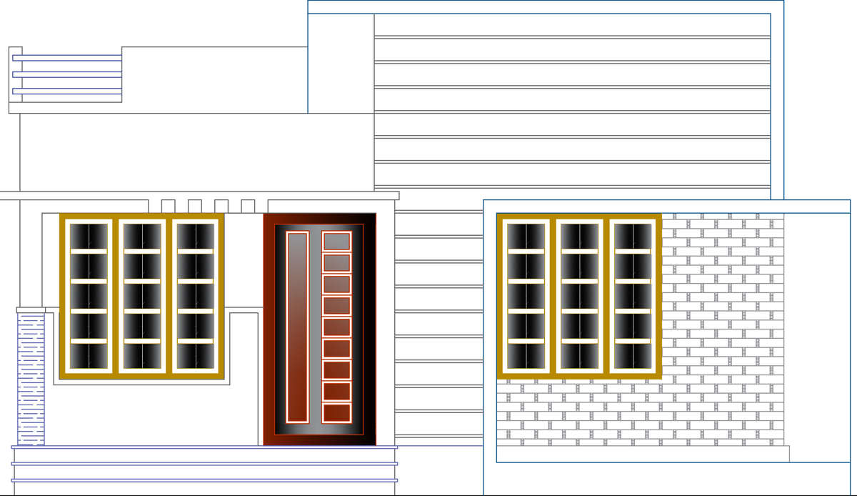 Exterior, Lighting Designs by Interior Designer Sreereng c, Kottayam | Kolo