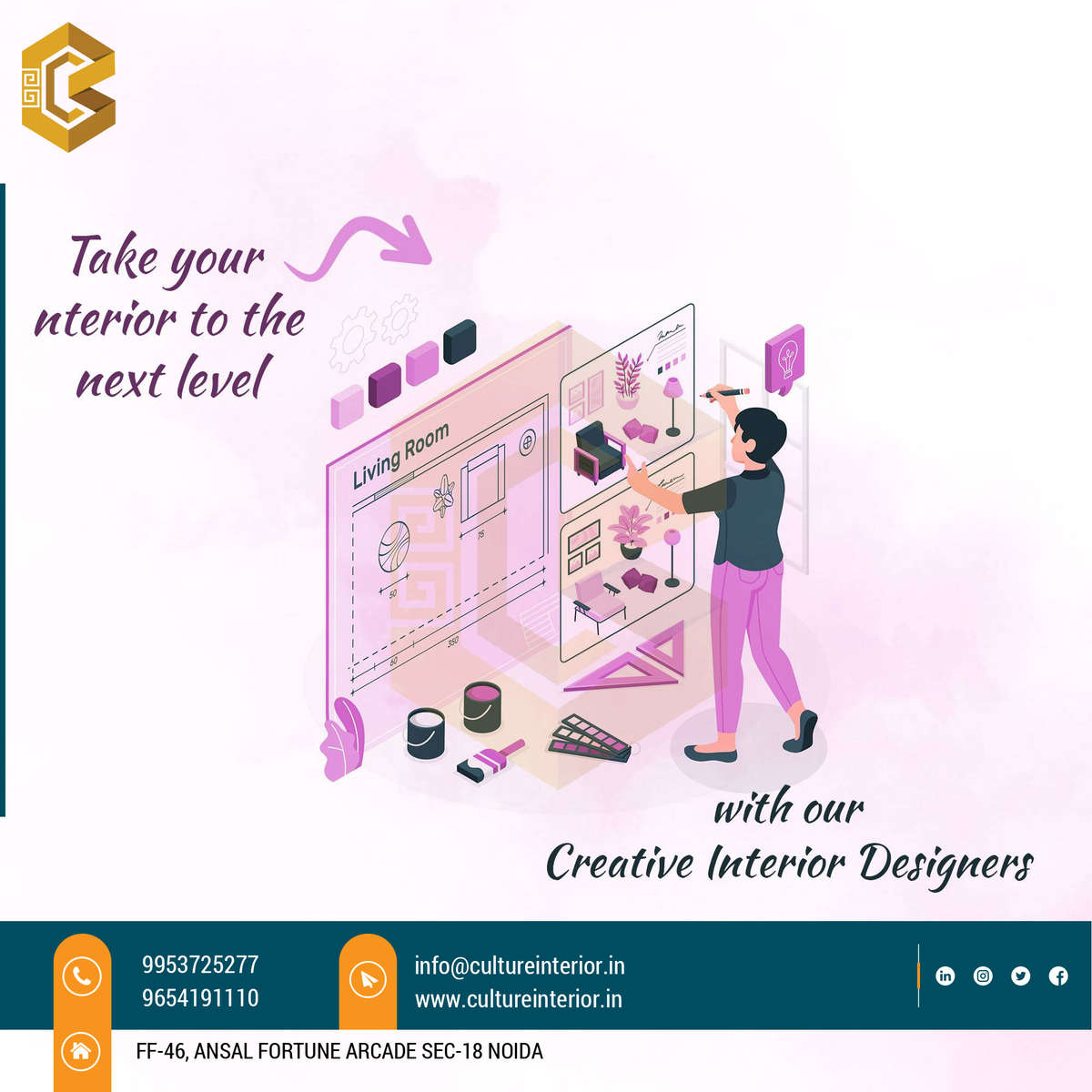 Furniture, Living, Table Designs by Contractor Culture Interior, Delhi | Kolo