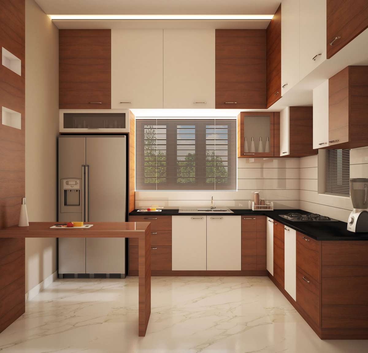 Storage, Kitchen, Lighting Designs by 3D & CAD Ashik Razal, Kozhikode | Kolo