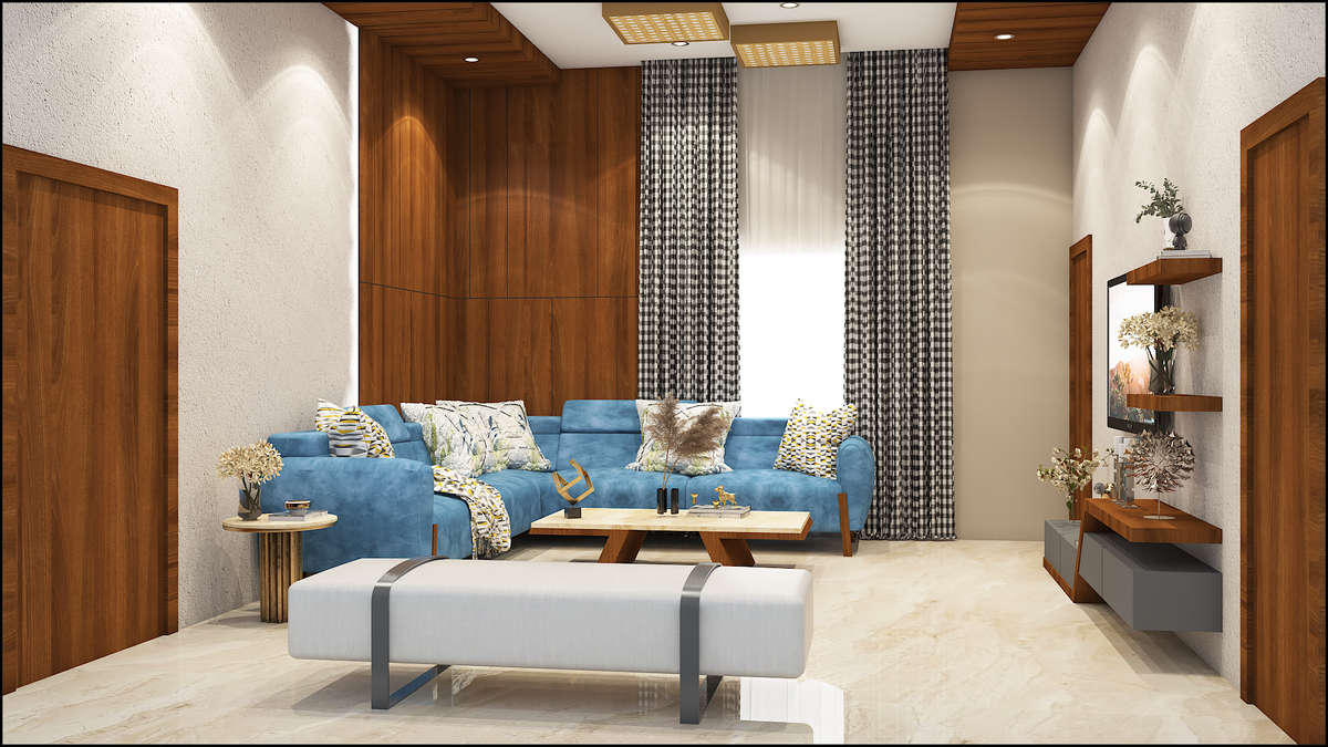 Furniture, Living, Lighting, Table, Storage Designs by Interior Designer Akriti Agrawal, Indore | Kolo