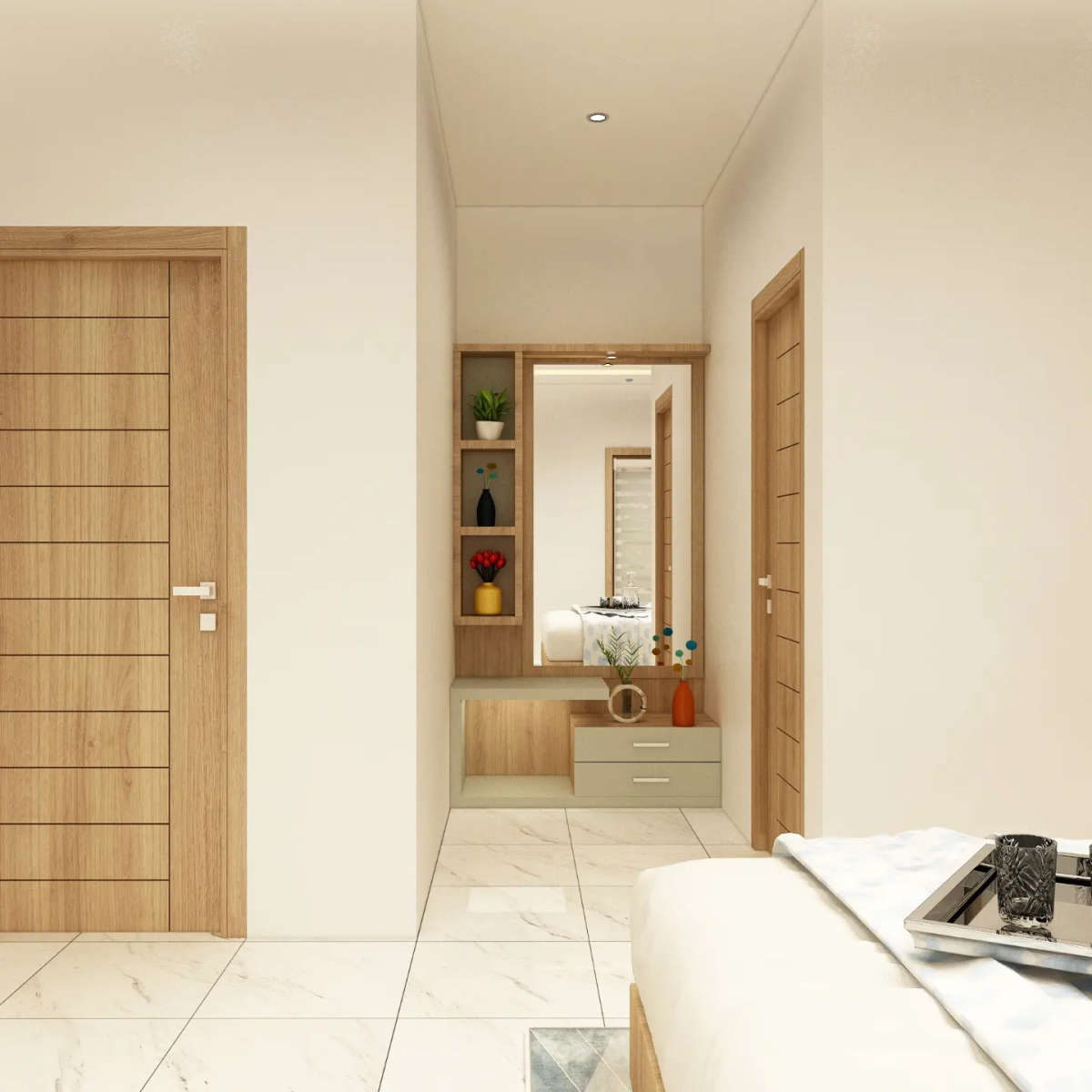 Furniture, Storage, Bedroom, Wall, Window Designs by Civil Engineer Shan Tirur, Malappuram | Kolo